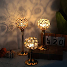 Kristallglanz Kerzenhalter-Set