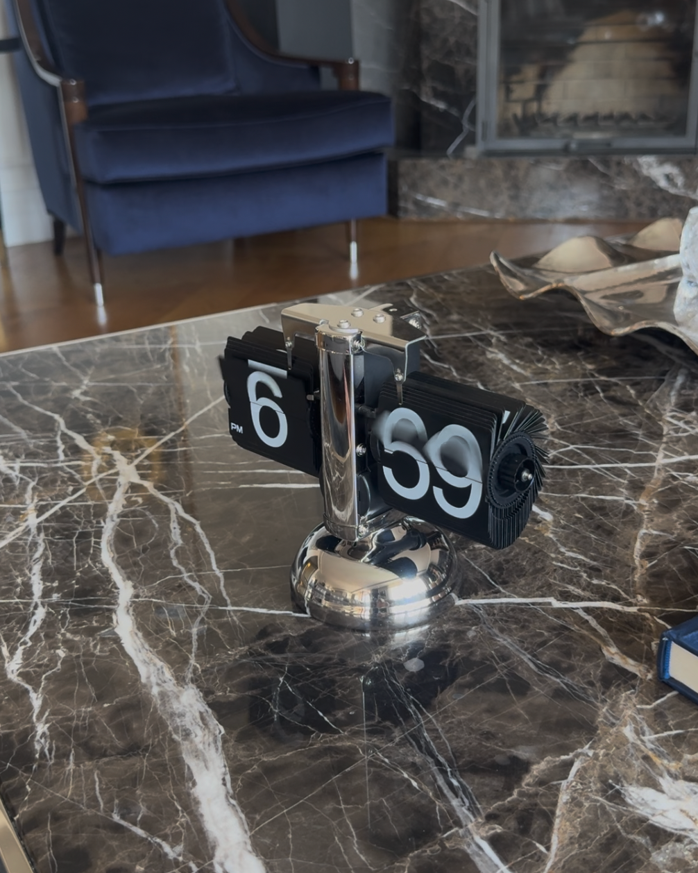Vintage Auto Flip Clock | Retro Tischuhr