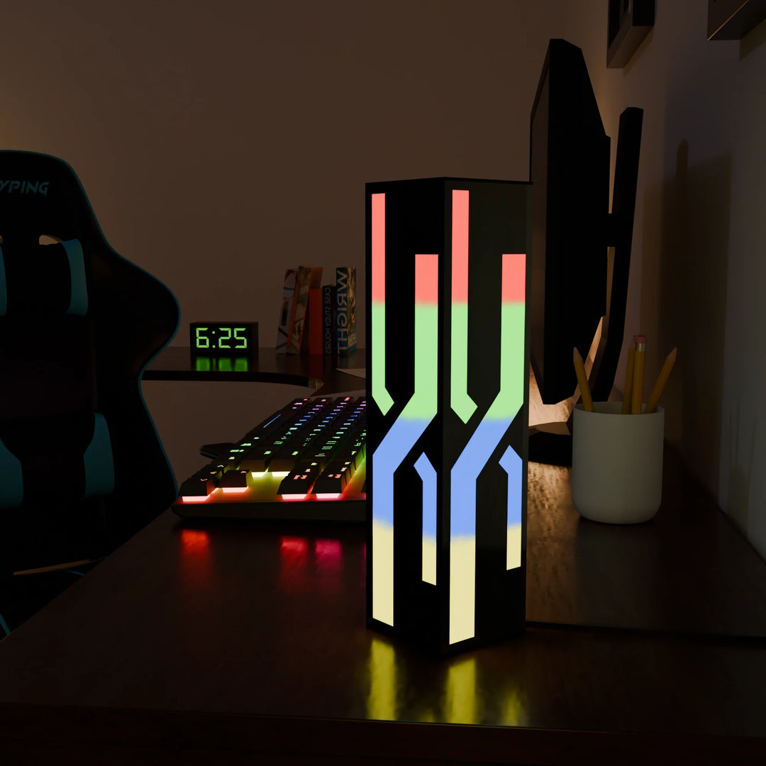 Die Nexus Struktur Tisch Leuchte