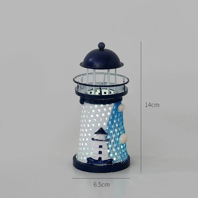 Harbor Glow – LED Leuchtturm Deko ✨