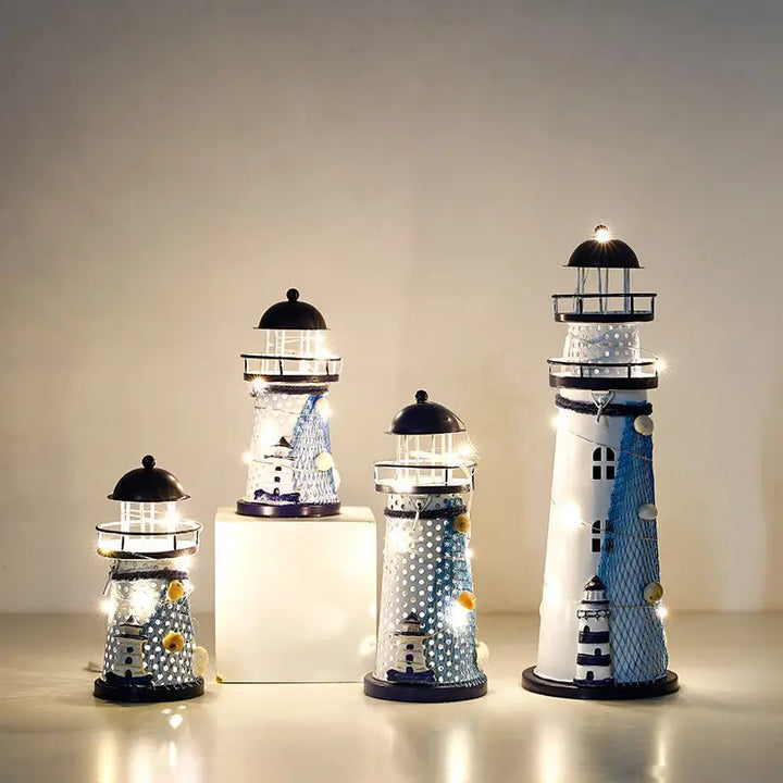 Harbor Glow – LED Leuchtturm Deko ✨