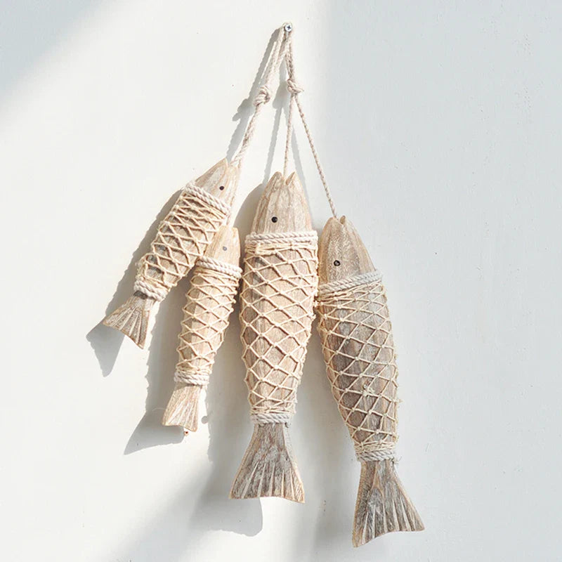 Nordic Fish – Hängedeko aus Holz