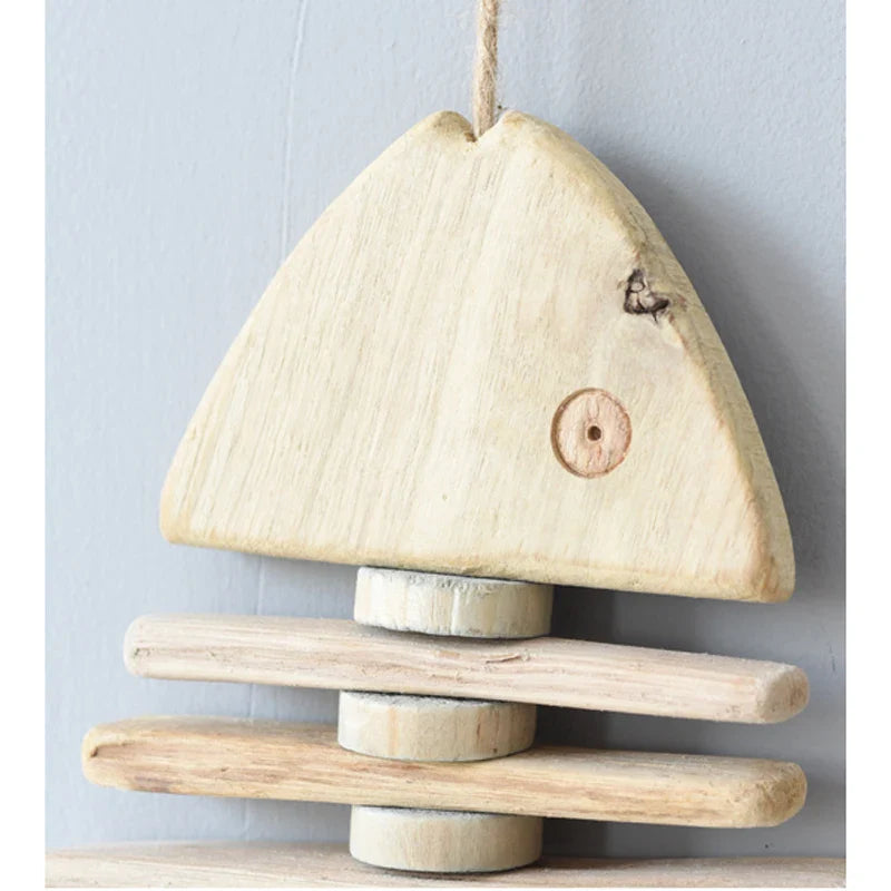 Nordic Fish – Hängedeko aus Holz