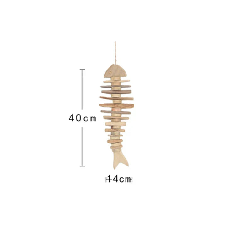 Nordic Fish – Hängedeko aus Holz