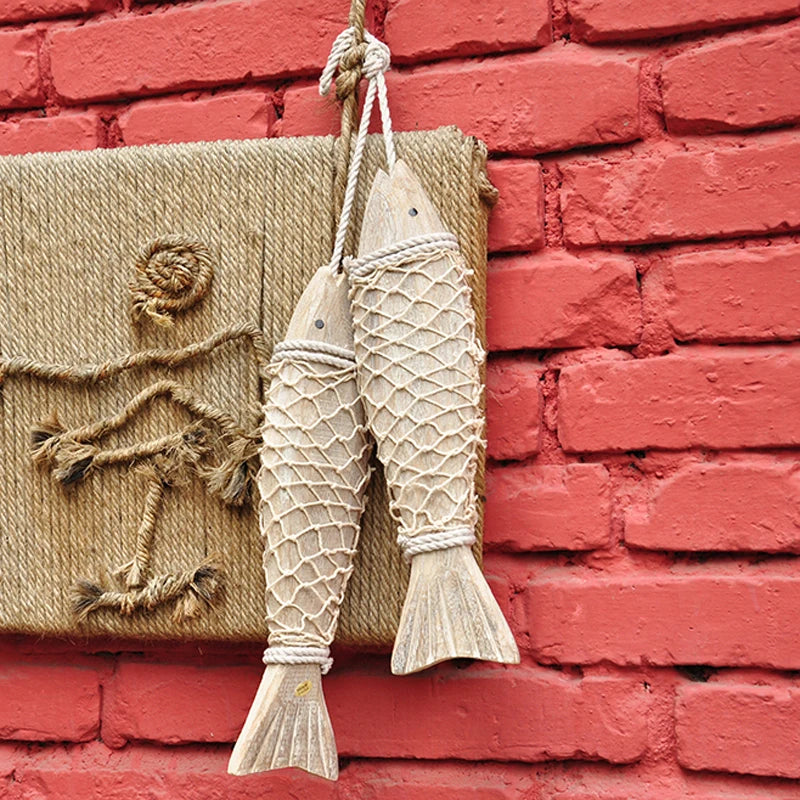 Nordic Fish – Hängedeko aus Holz