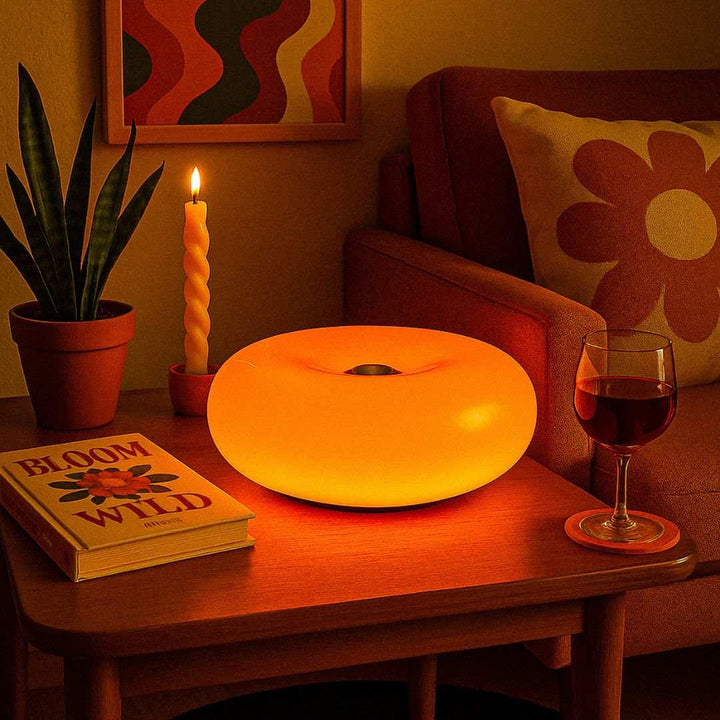 Die Donut Lampe