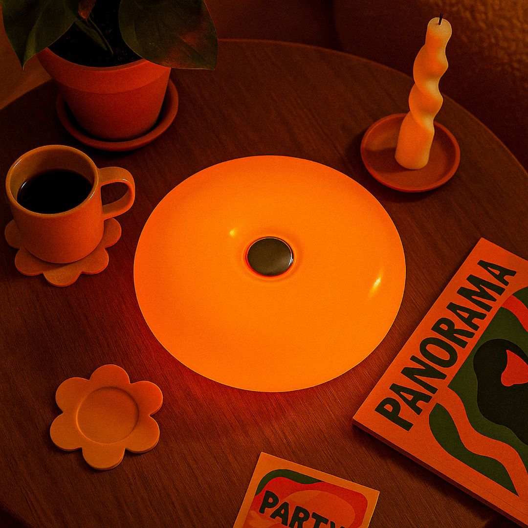 Die Donut Lampe