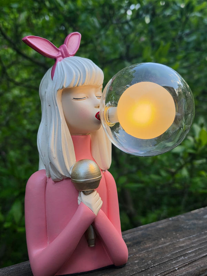 Bubble-Girls Lampe