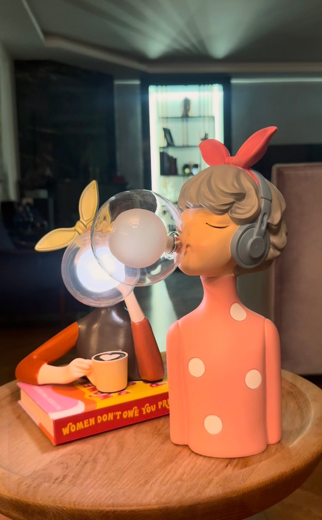 Bubble-Girls Lampe