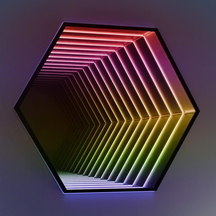 Hexa Abyss™ | LED Infinity Spiegel