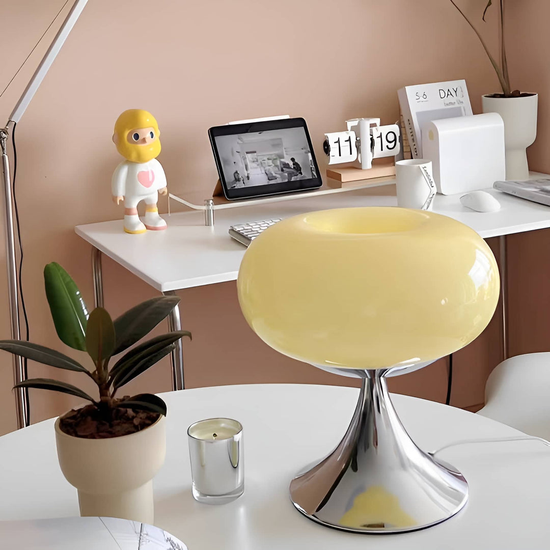 Bauhaus Donut Tischlampe