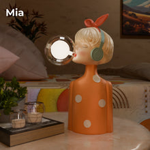 Klassische  Bubble Girls Lampe
