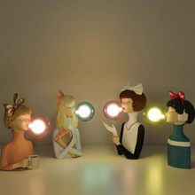 Farbenfrohen Paris Bubble Girls