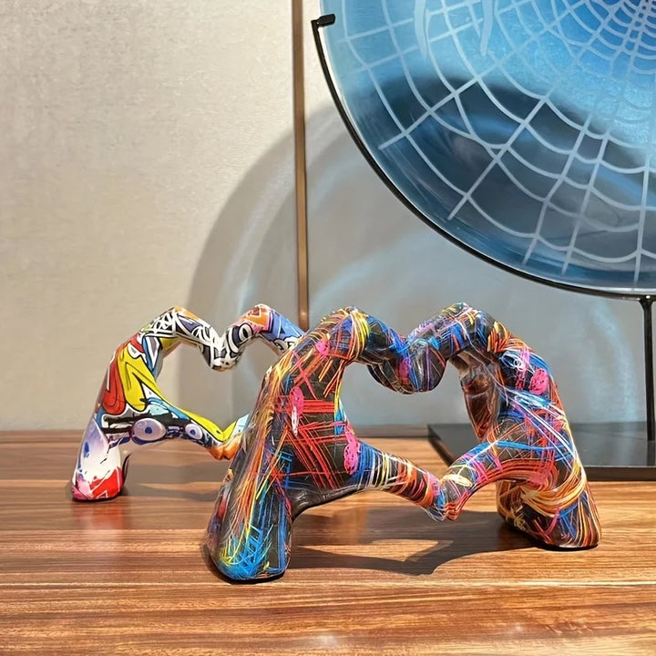 LoveSign Pop Art Skulptur