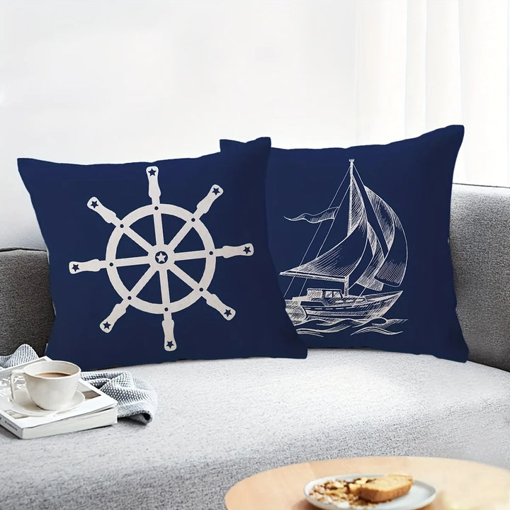 Maritime Kissenhüllen