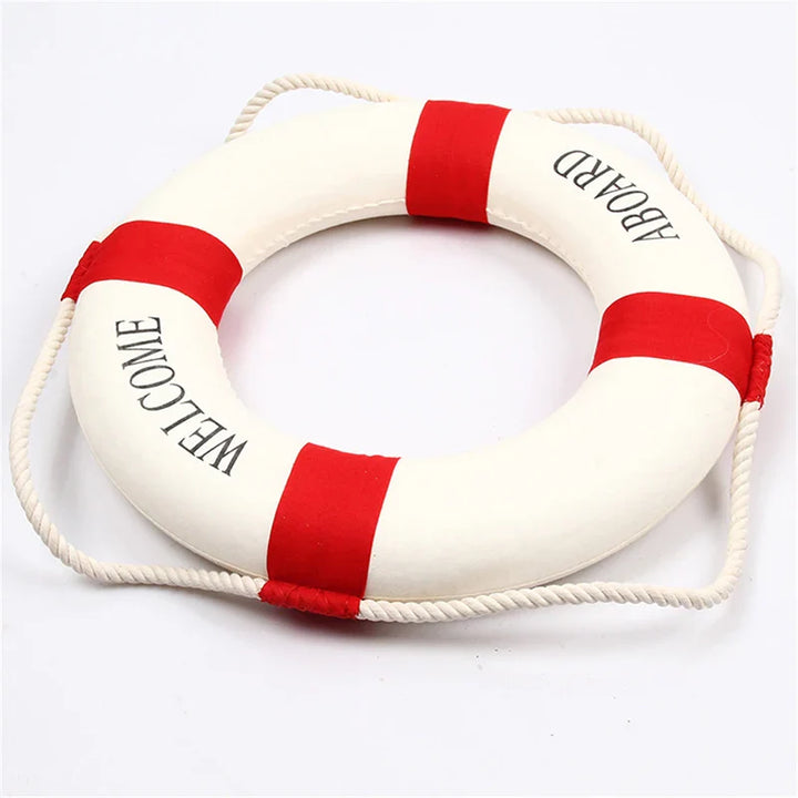 Maritime Rettungsring-Wanddeko
