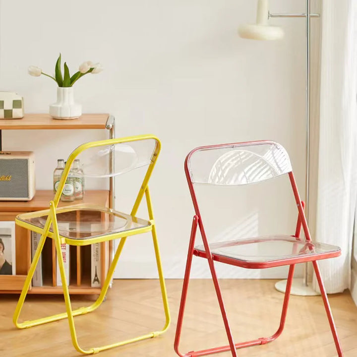 Minimal Acryl Klappstühle
