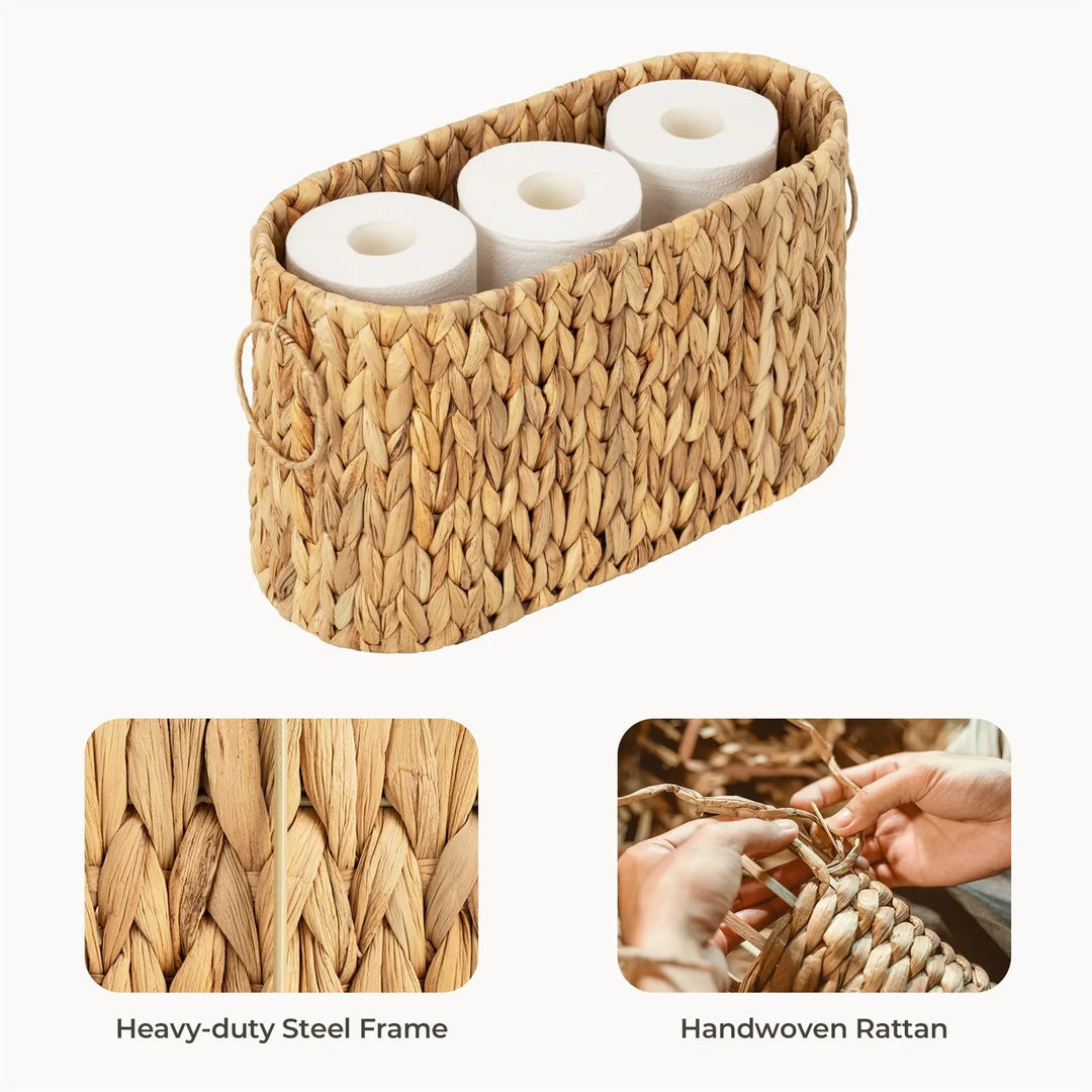 Boho Haven – Geflochtener Aufbewahrungskorb
