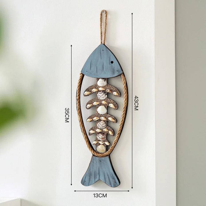 Coastal Fish – Wanddeko aus Holz