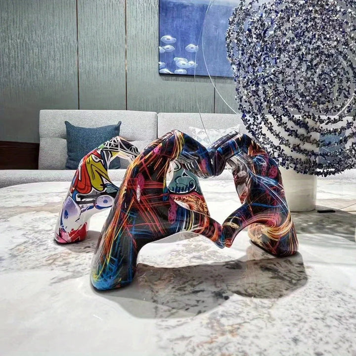 LoveSign Pop Art Skulptur