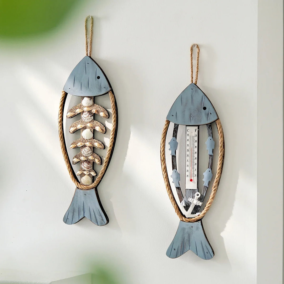 Coastal Fish – Wanddeko aus Holz