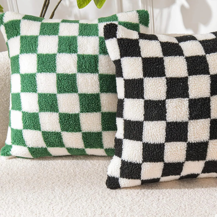 Checkerboard Kissenbezug