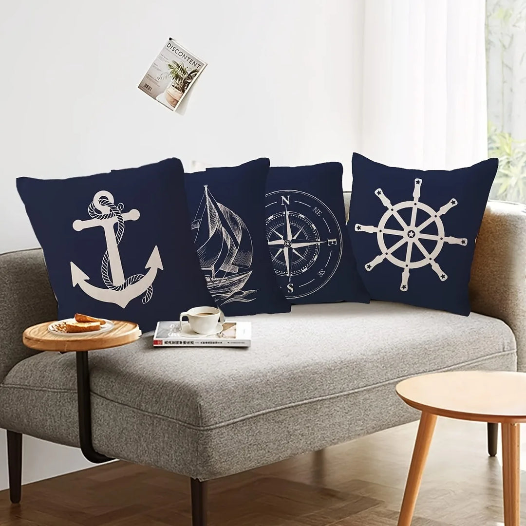 Maritime Kissenhüllen