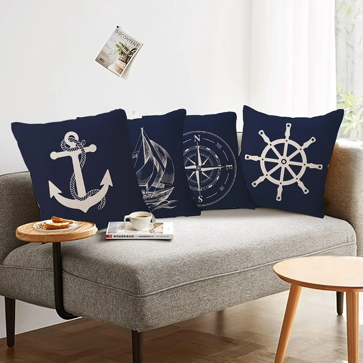 Maritime Kissenhüllen