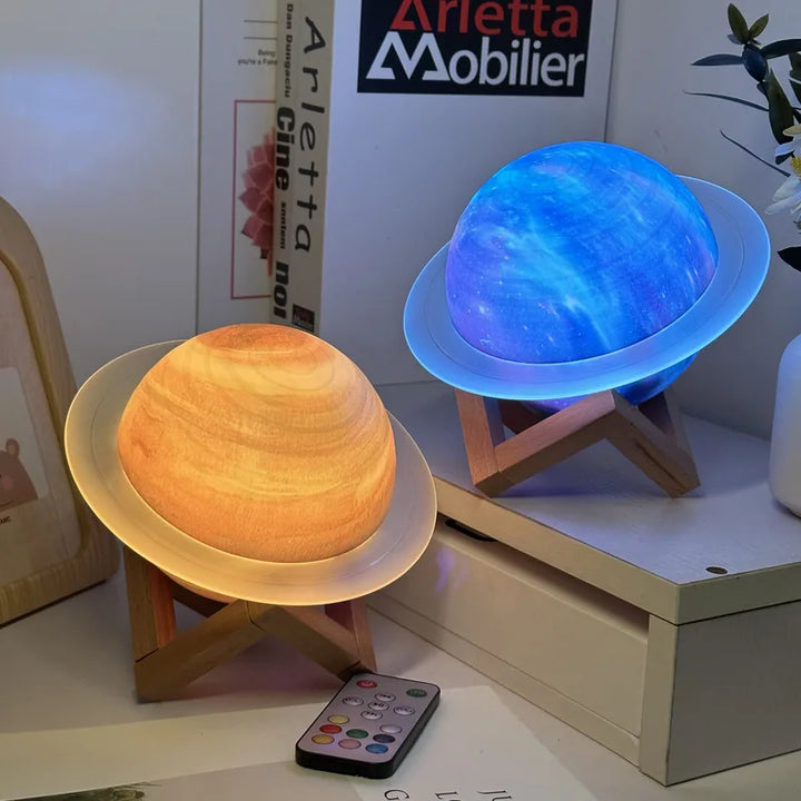 Saturna Glow – Bluetooth Lautsprecher mit Ambientelicht