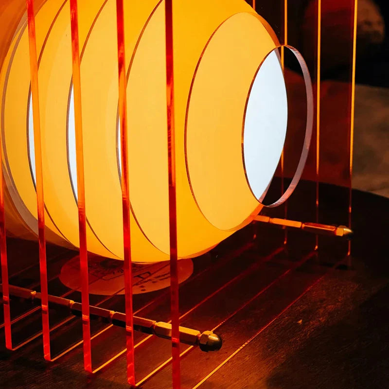 Amber Layer Design-Leuchte