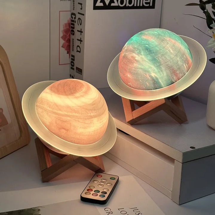Saturna Glow – Bluetooth Lautsprecher mit Ambientelicht