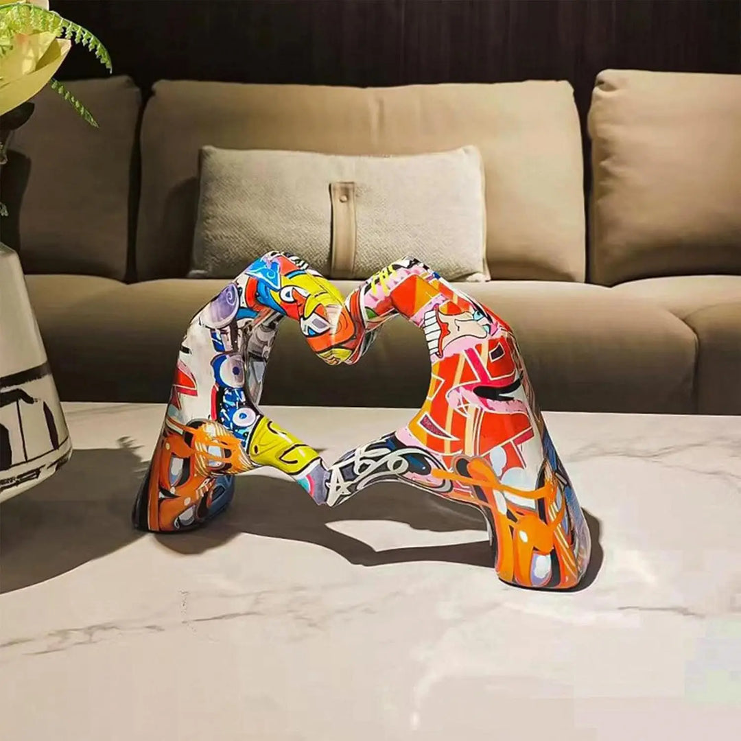 LoveSign Pop Art Skulptur