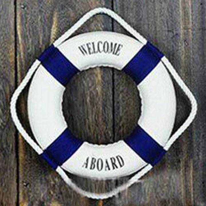Maritime Rettungsring-Wanddeko