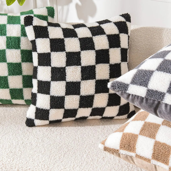 Checkerboard Kissenbezug