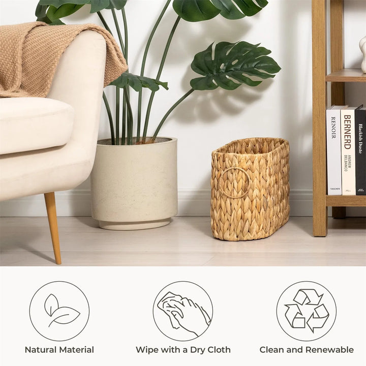 Boho Haven – Geflochtener Aufbewahrungskorb