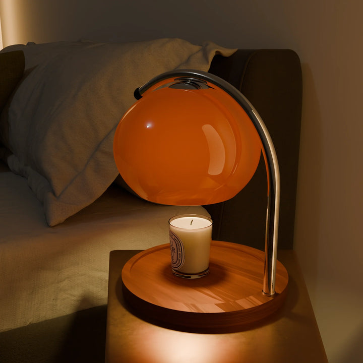 Die Tangerine Retro Kerzen Lampe