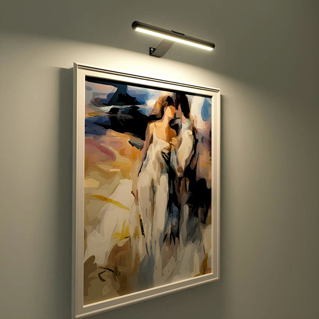 Galerie-Glanz: Akku-Bilderleuchte