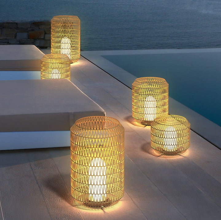 Sora Rattan Leuchte