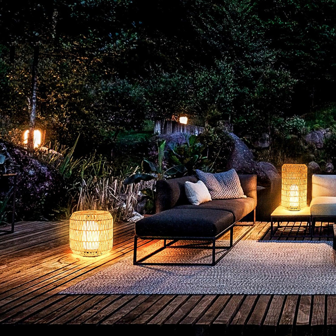 Sora Rattan Leuchte