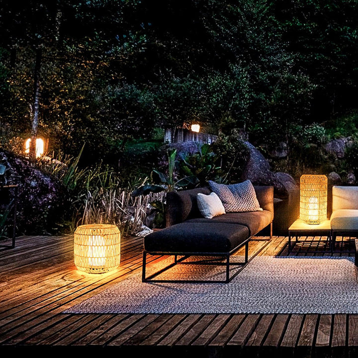Sora Rattan Leuchte