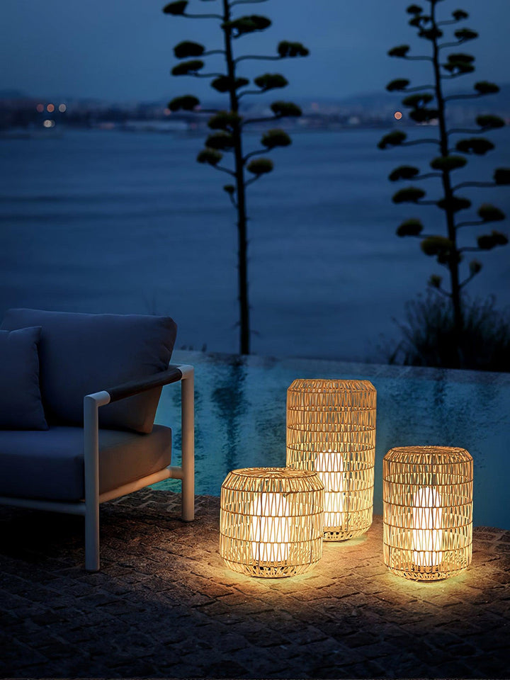 Sora Rattan Leuchte