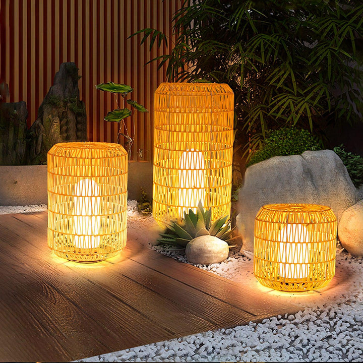 Sora Rattan Leuchte