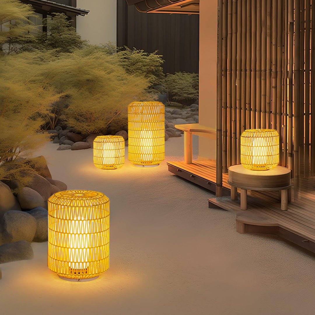 Sora Rattan Leuchte
