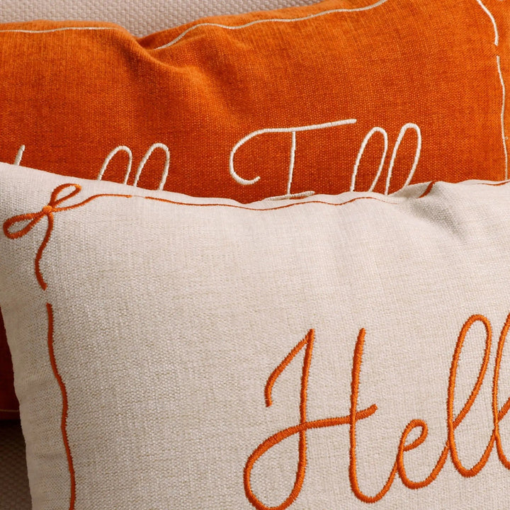 Bouclé Pumpkin Pillow Cover