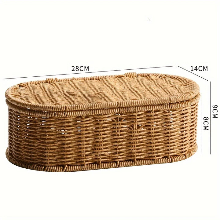 Cesto in vimini Boho - Cesto portaoggetti