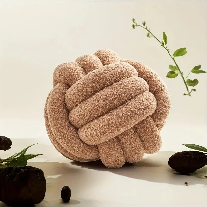 Sculptural Knot Pillow