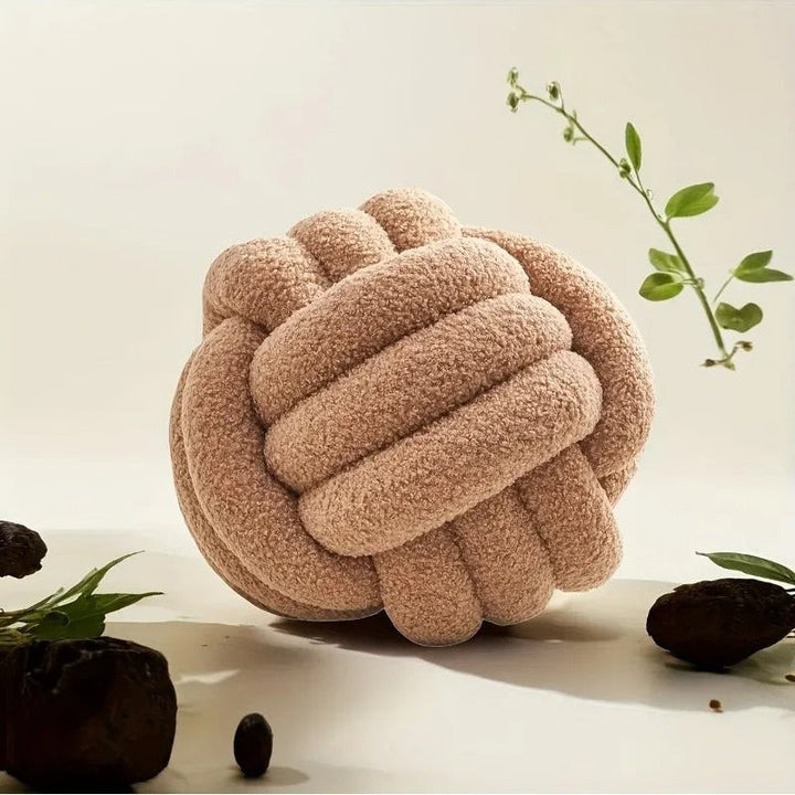 Sculptural Knot Pillow