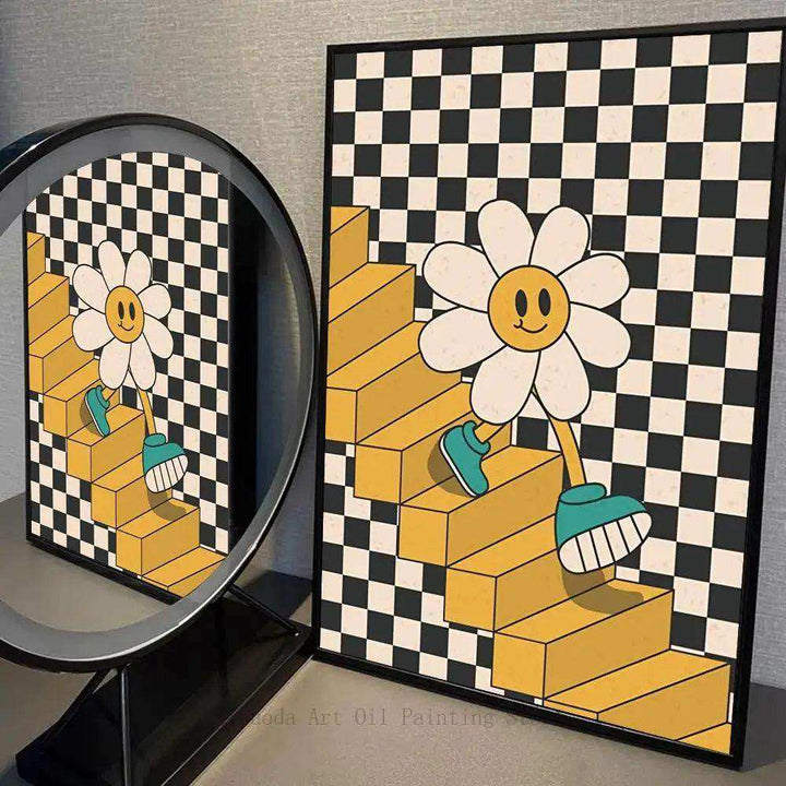 Daisy Steps – Kunstdruck