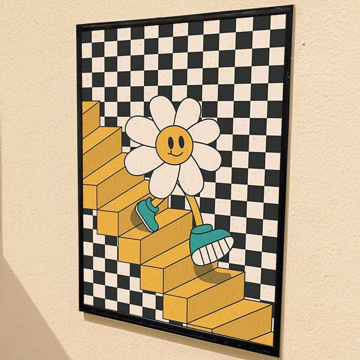 Daisy Steps – Kunstdruck
