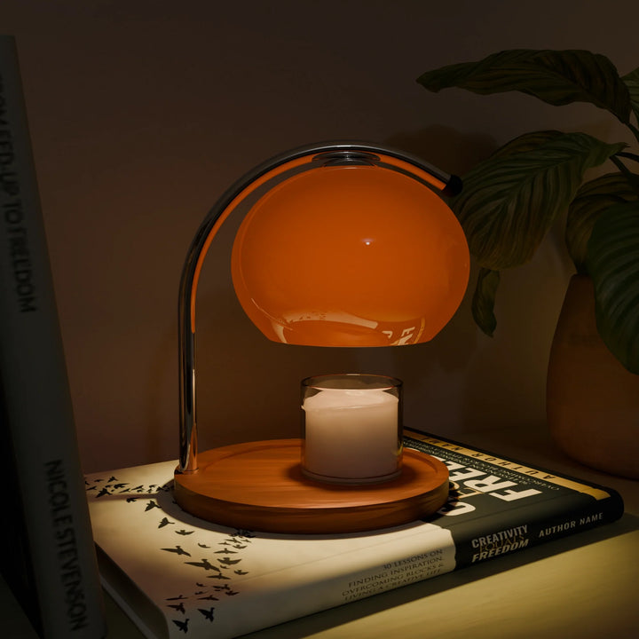 La lampada a candela retrò Tangerine